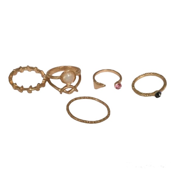 SHEIN Jewelry - 6 pc Ring Set